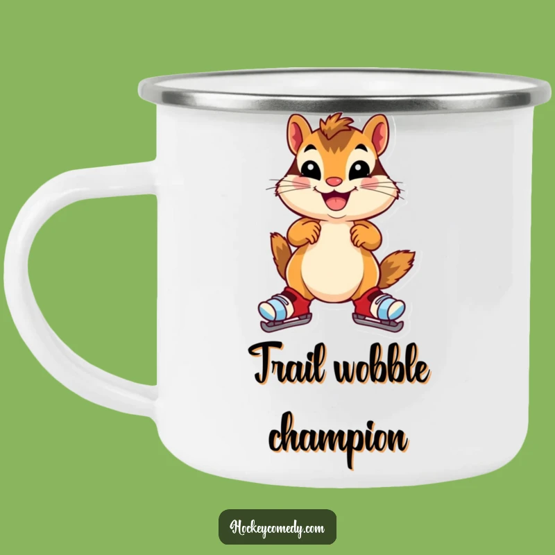 Funny Chipmunk Campfire Mug - Durable & Hilarious Skating Mug Gift