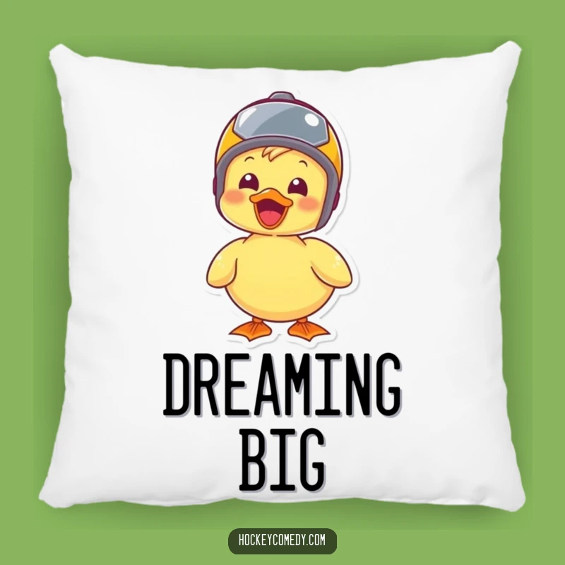 Funny Duck Helmet Pillow: Cozy Up with Joyful Adventure